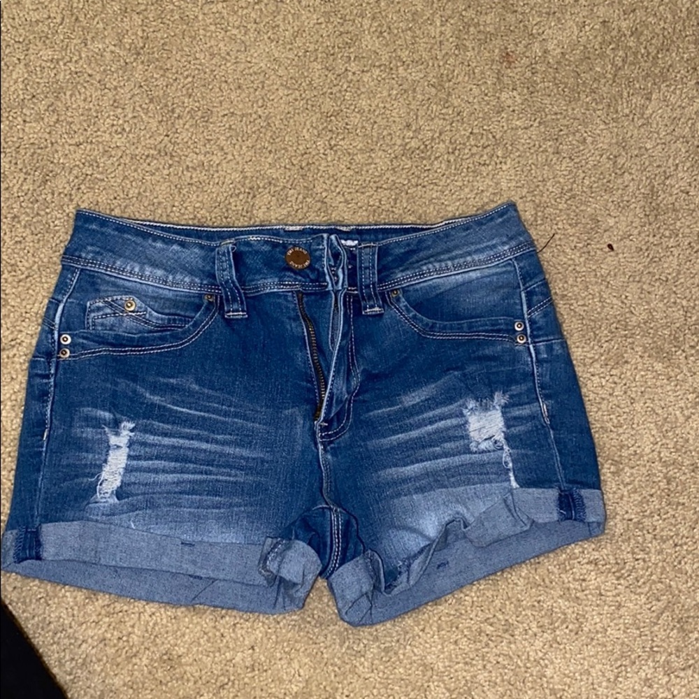 ripped shorts